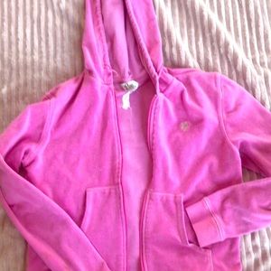 Lilly Pulitzer Velour Sweatshirt-Like New!
